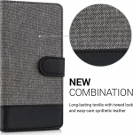KWmobile Wallet Grey/Black (One S9)