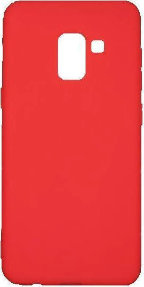 Samsung Galaxy A8 (2018) A530F TPU Silicone Back Cover Case Matte Red (oem)