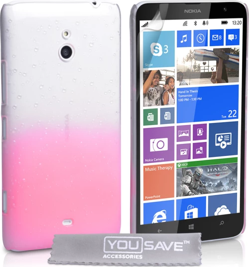 YouSave Accessories Back Cover Σιλικόνης Ροζ (Lumia 1320)