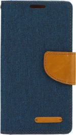 Canvas Wallet Μπλε (Lenovo Vibe X3)