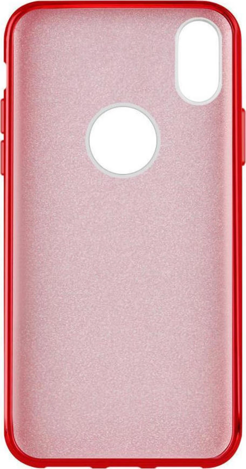 Wozinsky Glitter Back Cover Σιλικόνης Κόκκινο (Huawei Y7 2019 / Y7 Prime 2019)