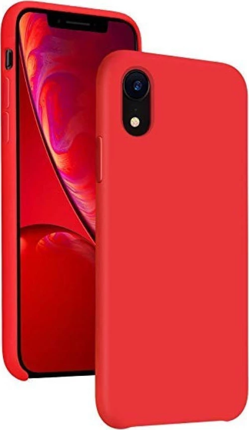 OEM SOFT TOUCH BACK COVER ΜΑΤΤ ΓΙΑ IPHONE XS MAX RED 100.0341