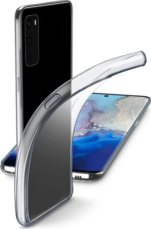 Cellular Line Fine Back Cover Σιλικόνης Διάφανο (Galaxy S20)