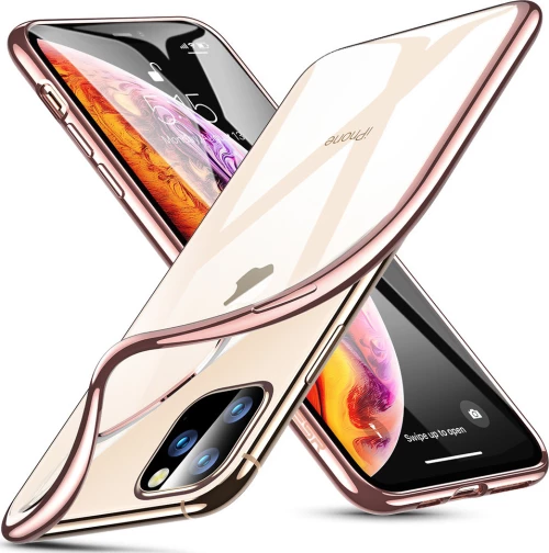 ESR Essential Twinkler Back Cover Σιλικόνης Ροζ Χρυσό (iPhone 11 Pro Max)