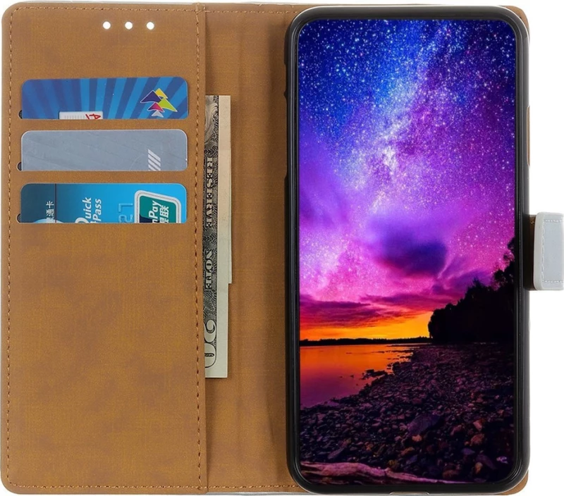 Wallet Δερματίνης Μαύρο (Galaxy A51)
