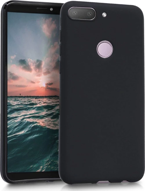 KWmobile Back Cover Σιλικόνης Μαύρο (HTC Desire 12+)