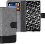 KWmobile Wallet Grey / Black (Huawei P40)