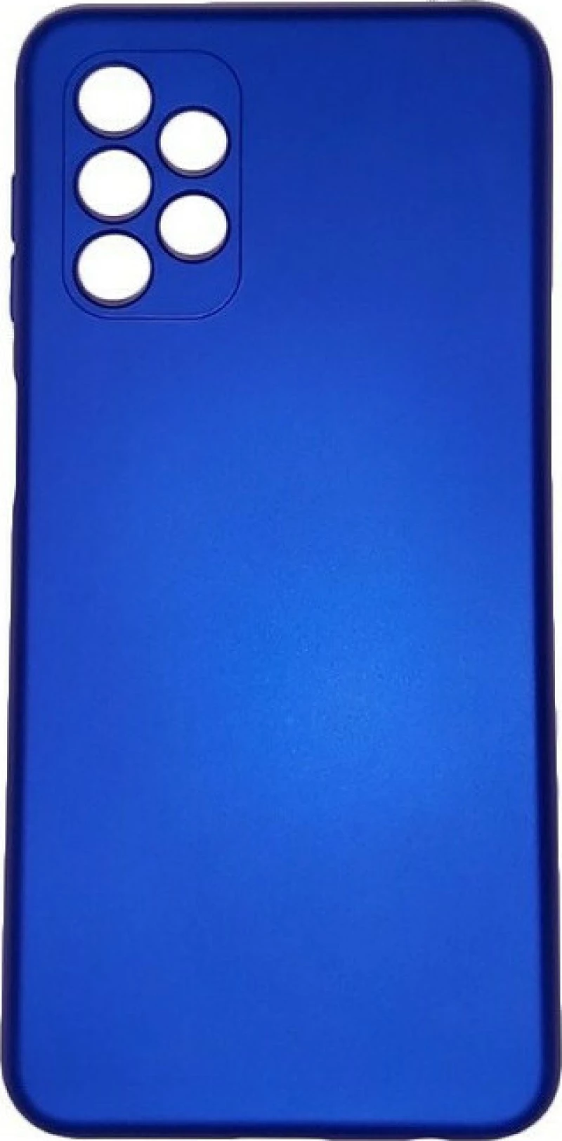 100.0774 Silky and Soft Touch Finish Back Cover Case SHINY BLUE FOR SAMSUNG GALAXY A32 5G