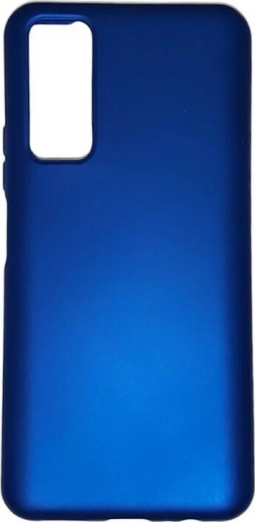 100.0782 Silky and Soft Touch Finish Back Cover Case SHINY BLUE Huawei P SMART 2021