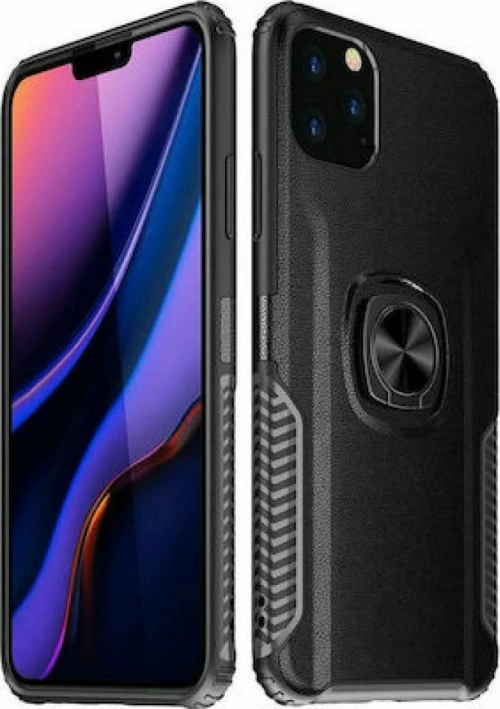 Θήκη Armored Armor Ring black For Huawei P40 lite