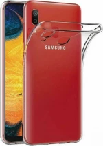 Back Cover Σιλικόνης Διάφανο (Galaxy A20e)