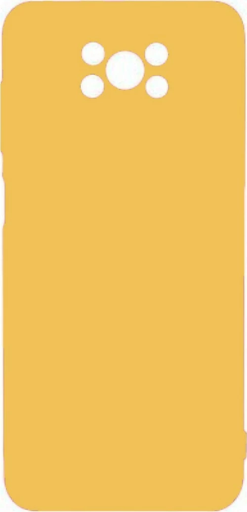 Soft Touch Xiaomi Poco X3/X3 Pro yellow