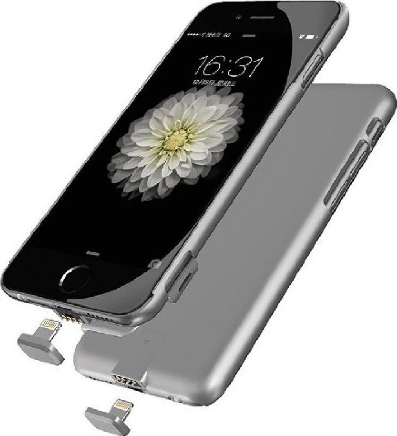Πολύ Λεπτή Θήκη Power Bank Φόρτισης για iPhone 7 A99 Space Γκρί (OEM)