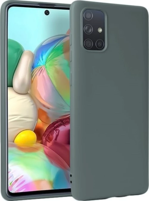 Θήκη Silky And Soft για Samsung A71 - γκρί