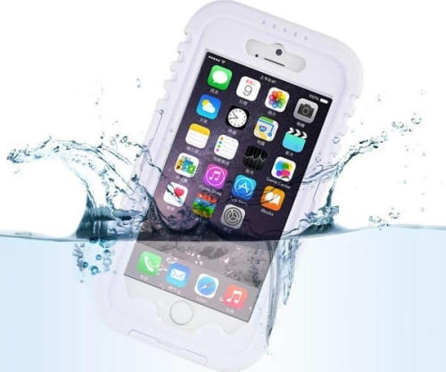 WATERPROOF CASE ΓΙΑ IPHONE 6/6s PLUS WHITE 0829_ΑΣΠΡΟ
