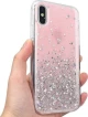 Wozinsky Star Glitter Back Cover Σιλικόνης Ροζ Shining (iPhone X / Xs)