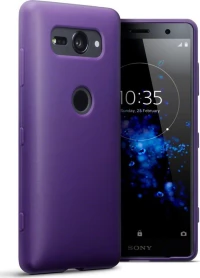 Terrapin Back Cover Σιλικόνης Μωβ (Xperia XZ2 Compact)