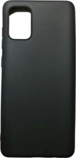 Ματ Back Cover Σιλικόνης Μαύρο (Galaxy A71)