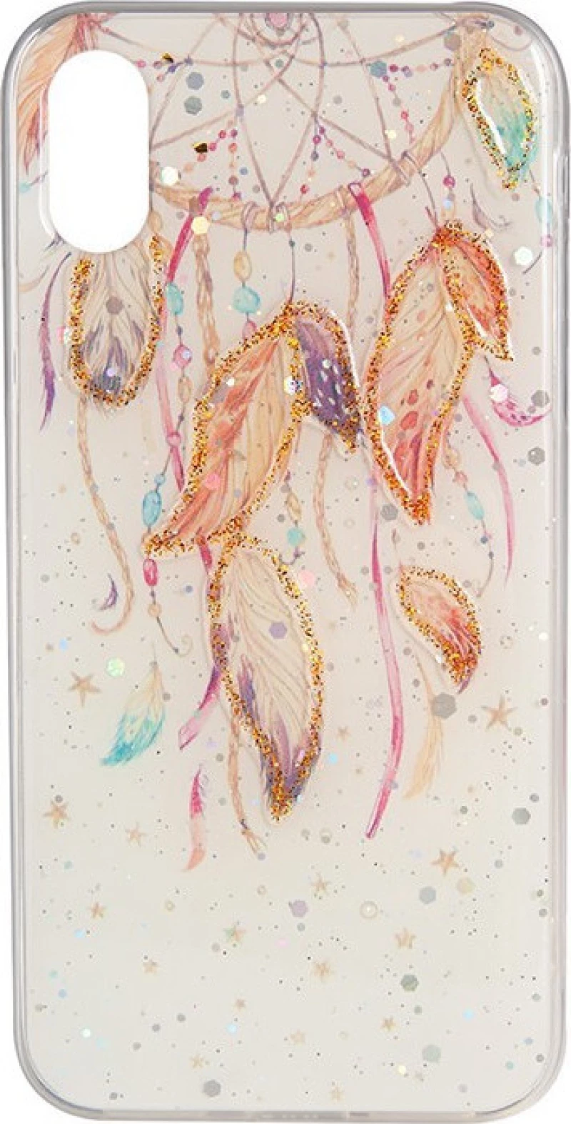 ΘΗΚΗ TPU SILICONE CASE ΓΙΑ IPHONE XS MAX CLEAR 3D ΜΕ ΣΧΕΔΙΟ DREAMCATCHER 100.359