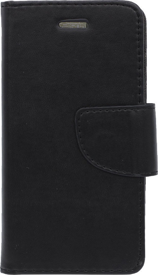 Θήκη flip με υποδοχή καρτών και δυνατότητα STAND για Huawei Mate 10 Lite - μαύρο