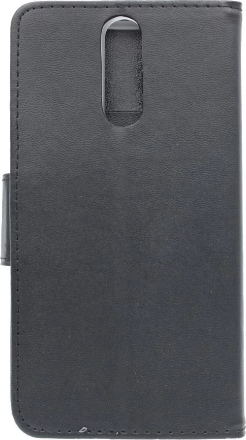 Θήκη flip με υποδοχή καρτών και δυνατότητα STAND για Huawei Mate 10 Lite - μαύρο