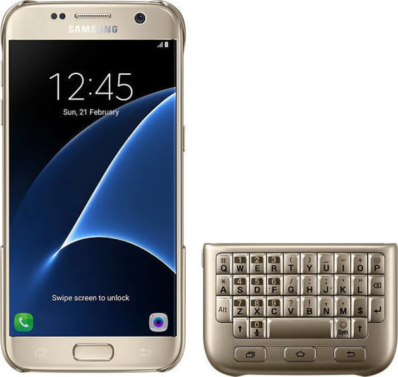 Samsung Keyboard Cover Gold (Galaxy S7)