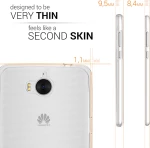 KWmobile Back Cover Σιλικόνης Clear (Huawei Y6 2017)