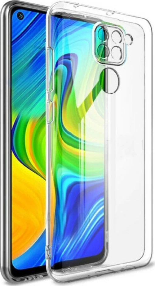 100.0616 SILICONE CLEAR CASE ΓΙΑ XIAOMI REDMI NOTE 9 ΔΙΑΦΑΝΗ