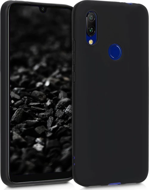 KWmobile Soft Flexible Back Cover Σιλικόνης Μαύρο Matte (Xiaomi Redmi 7)