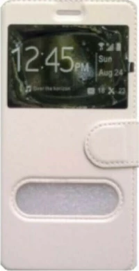 Θήκη flip με Call Display,δυνατότητα απάντησης και STAND για LG Zero - Άσπρο