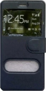 Θήκη flip με Call Display,δυνατότητα απάντησης και STAND για LG Zero - Σκούρο μπλε
