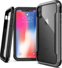 X-Doria Defense Shield Back Cover Μαύρο (iPhone XR)