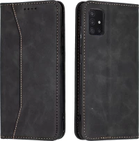 Bodycell Wallet Δερματίνης Μαύρο (Galaxy A51)