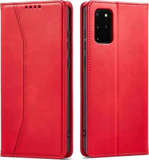 Bodycell PU Leather Book Δερματίνης Κόκκινο (Galaxy S20+)