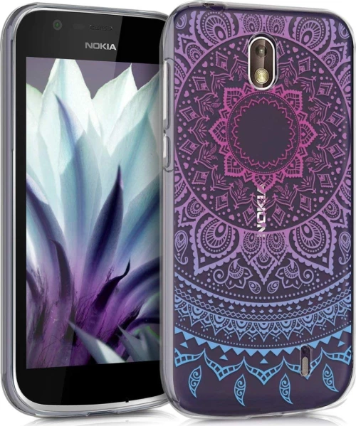 KWmobile Blue Dark/Pink Indian Sun (Nokia 1)