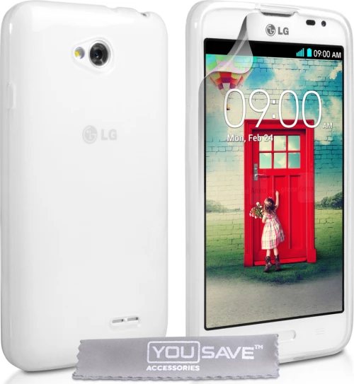 YouSave Accessories Back Cover Σιλικόνης Ημιδιάφανη (LG L70)