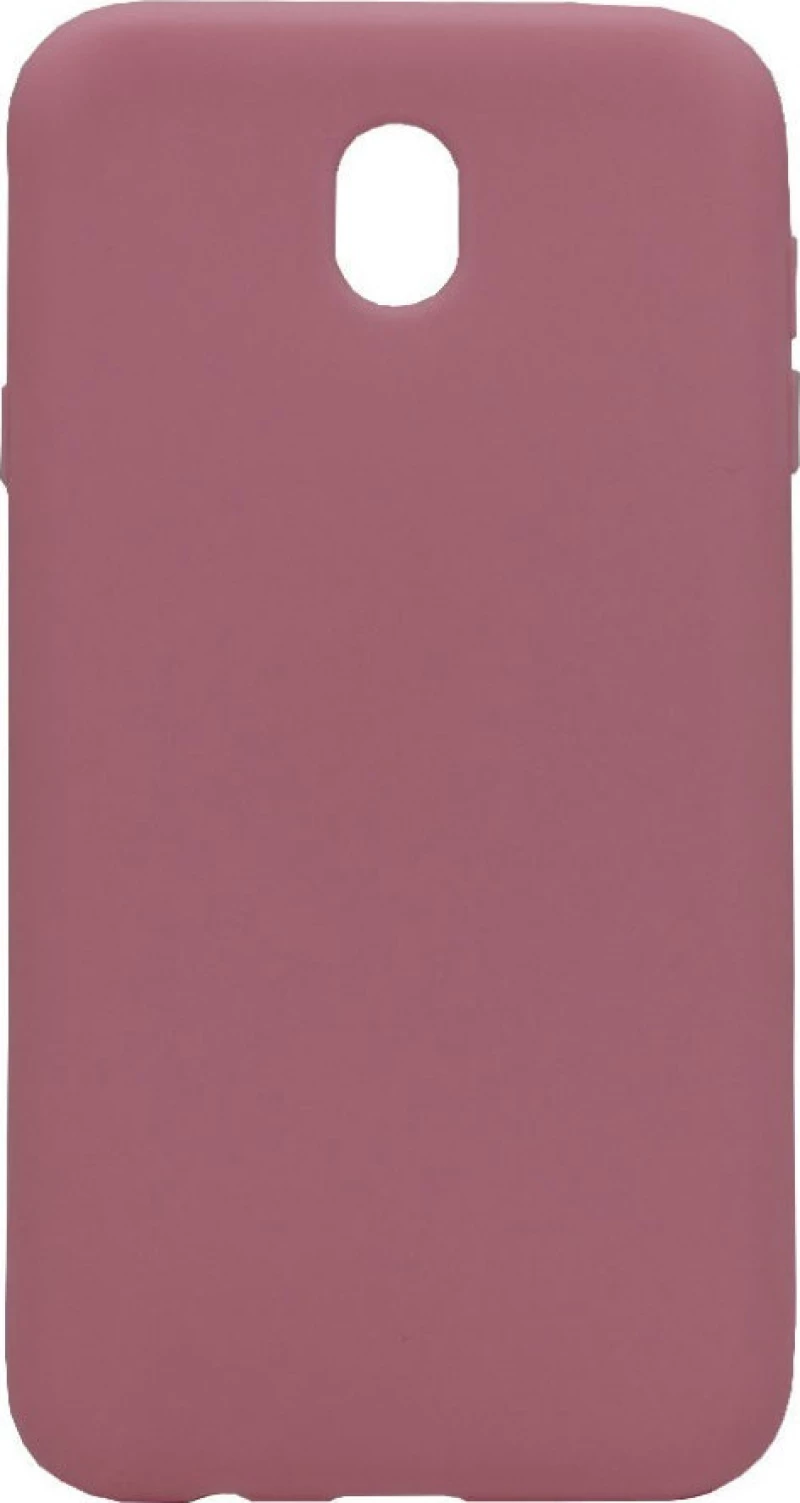 Θήκη σιλικόνης TPU Ultra Slim 0.3mm soft mat για Samsung J7 2017 - ροζ