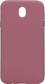 Θήκη σιλικόνης TPU Ultra Slim 0.3mm soft mat για Samsung J7 2017 - ροζ