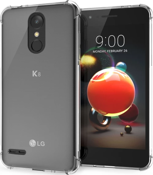 Caseflex Back Cover Σιλικόνης Διάφανο (LG K9)
