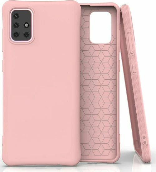 Soft Color Case flexible gel case for Samsung Galaxy M31s pink
