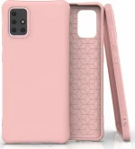 Soft Color Case flexible gel case for Samsung Galaxy M31s pink