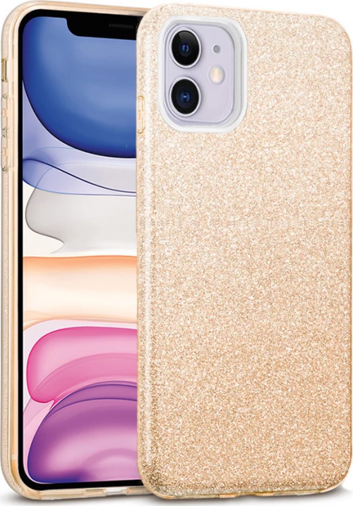 Hybrid Strass Gold Case iPhone 11