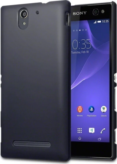 Terrapin Hybrid Rubberised Black (Sony Xperia C3)