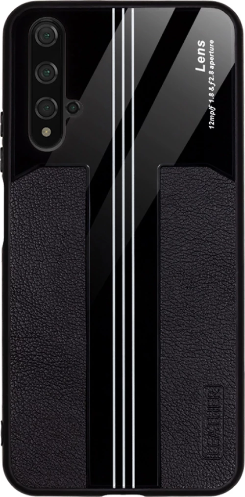 Bodycell Acrylic Back Cover Συνθετική Μαύρο (Honor 20)