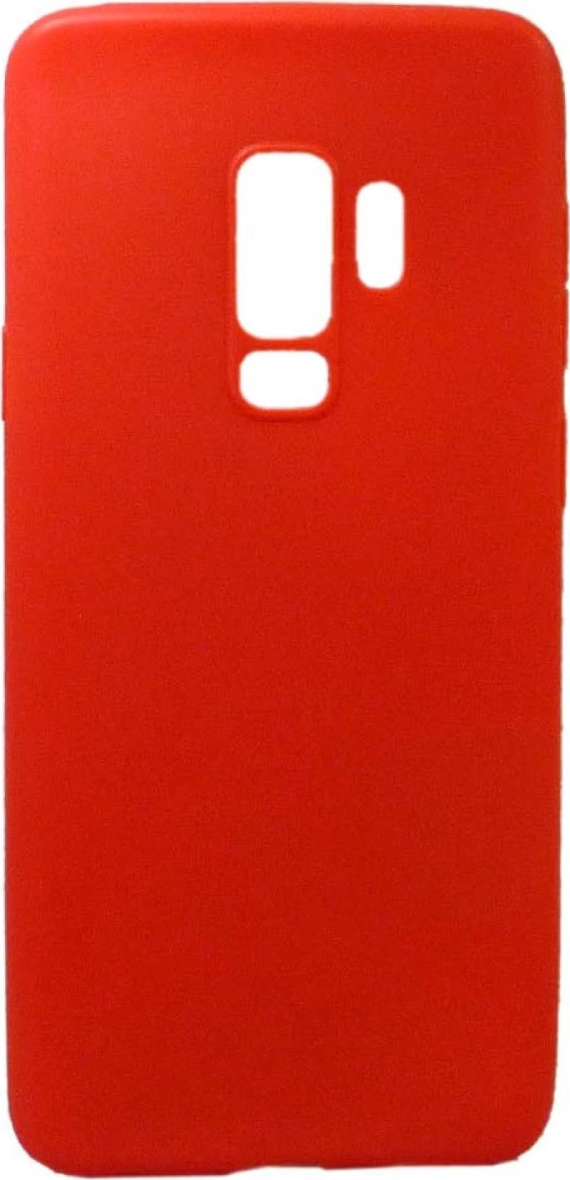 Matt Back Cover Σιλικόνης Κόκκινο (Galaxy S9)
