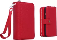 2-1 Δερματίνη Θήκη & Πορτοφόλι για Samsung Galaxy S9 Plus Κόκκινο (OEM)