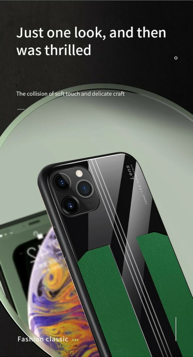 Bodycell Acrylic Back Cover Πράσινο (iPhone 11)