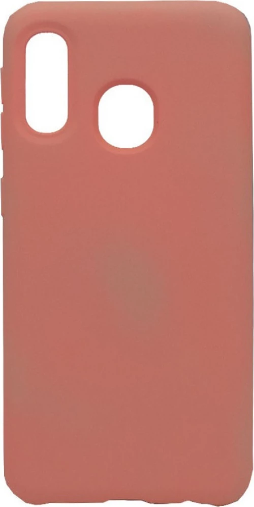 Θήκη Silky And Soft για Samsung A40 - σομόν
