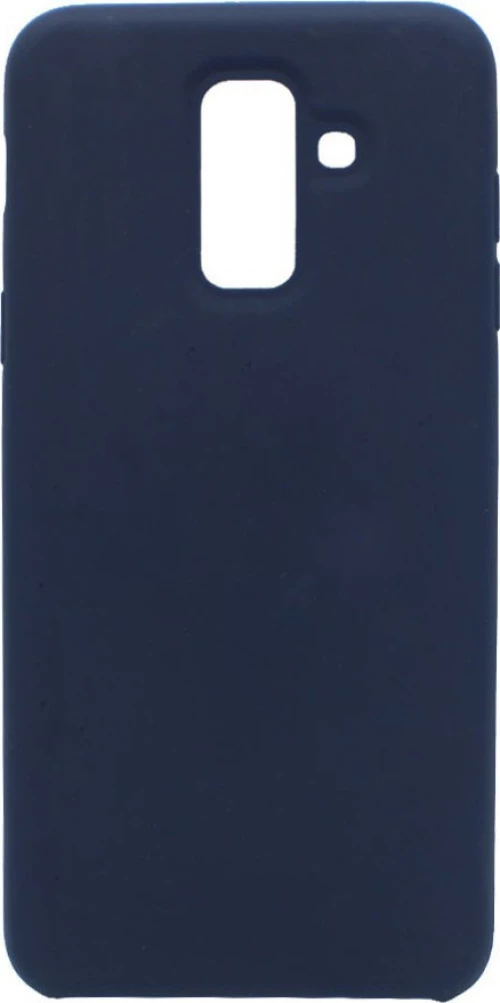 Θήκη Silky And Soft για Samsung A6 Plus 2018 - σκούρο μπλε