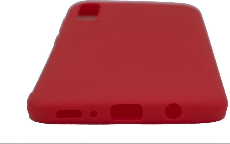 Θήκη σιλικόνης TPU Ultra Slim 0.3mm soft mat για Samsung A70 - κόκκινο
